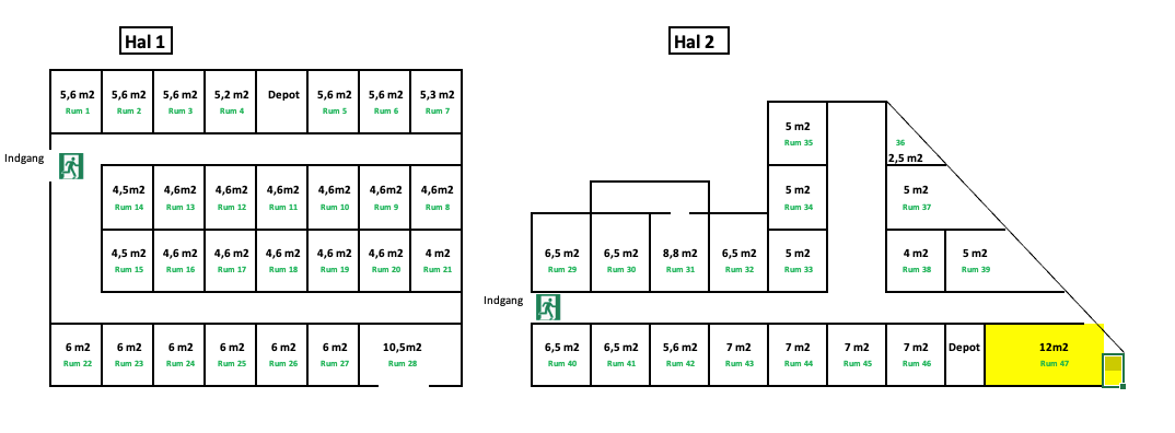 Vallø Depotrum 12,0 m2