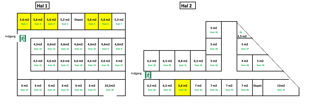 Vallø Depotrum 5,6 m²