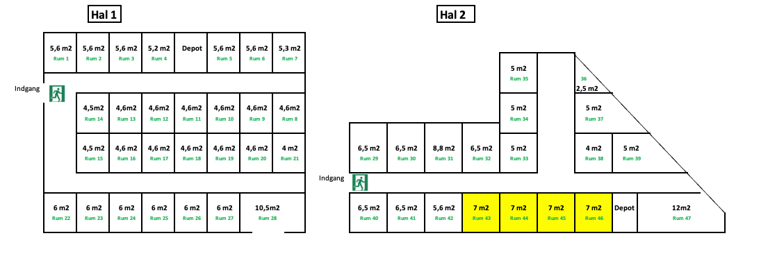 Vallø Depotrum 7,0 m²