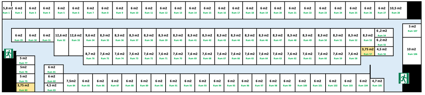 WTC Ballerup Depotrum 3,75 m2