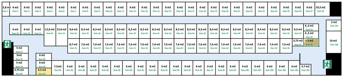 WTC Ballerup Depotrum 4,5 m2