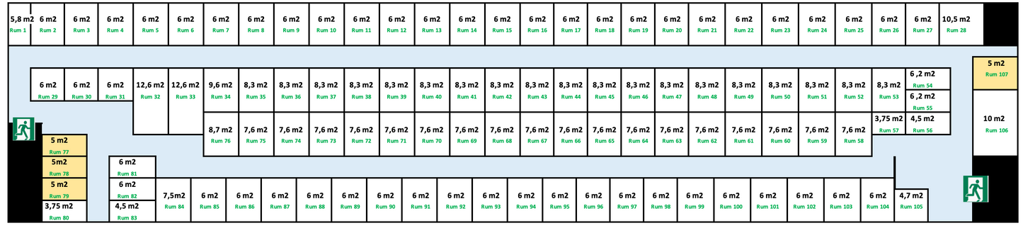 WTC Ballerup Storage room 5.0 m2