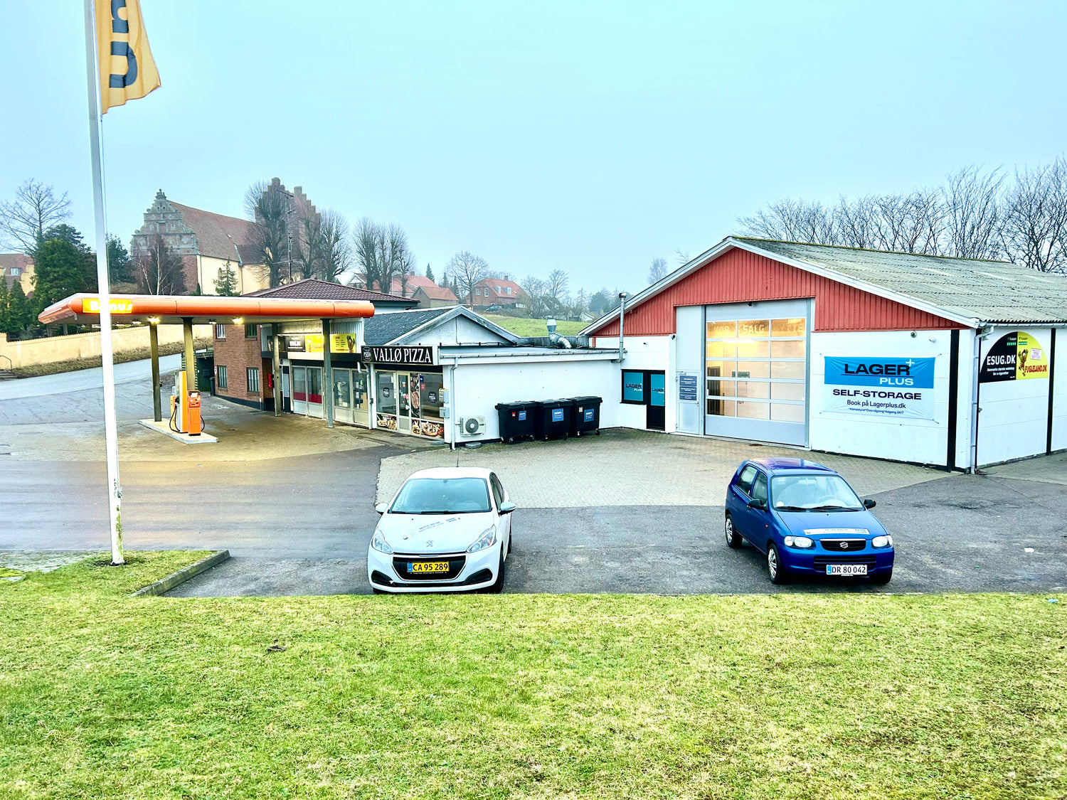 Depotrum i Vallø ved Køge