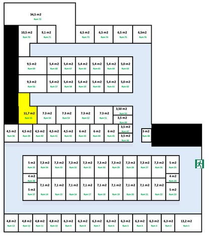 Næstved Depotrum 11,7 m2