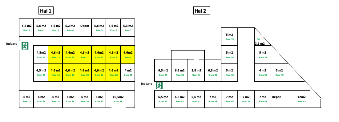 Vallø Depotrum 4,6 m2
