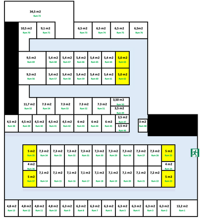Næstved Depotrum 5,0 m2