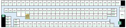 WTC Ballerup Storage room 8.7 m2
